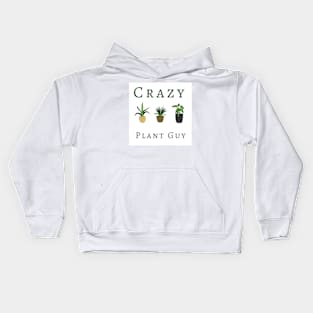 Crazy Plant Guy Kids Hoodie